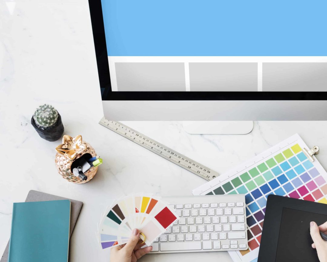 blog communication digitale - template badge layout mock up visual blank concept scaled